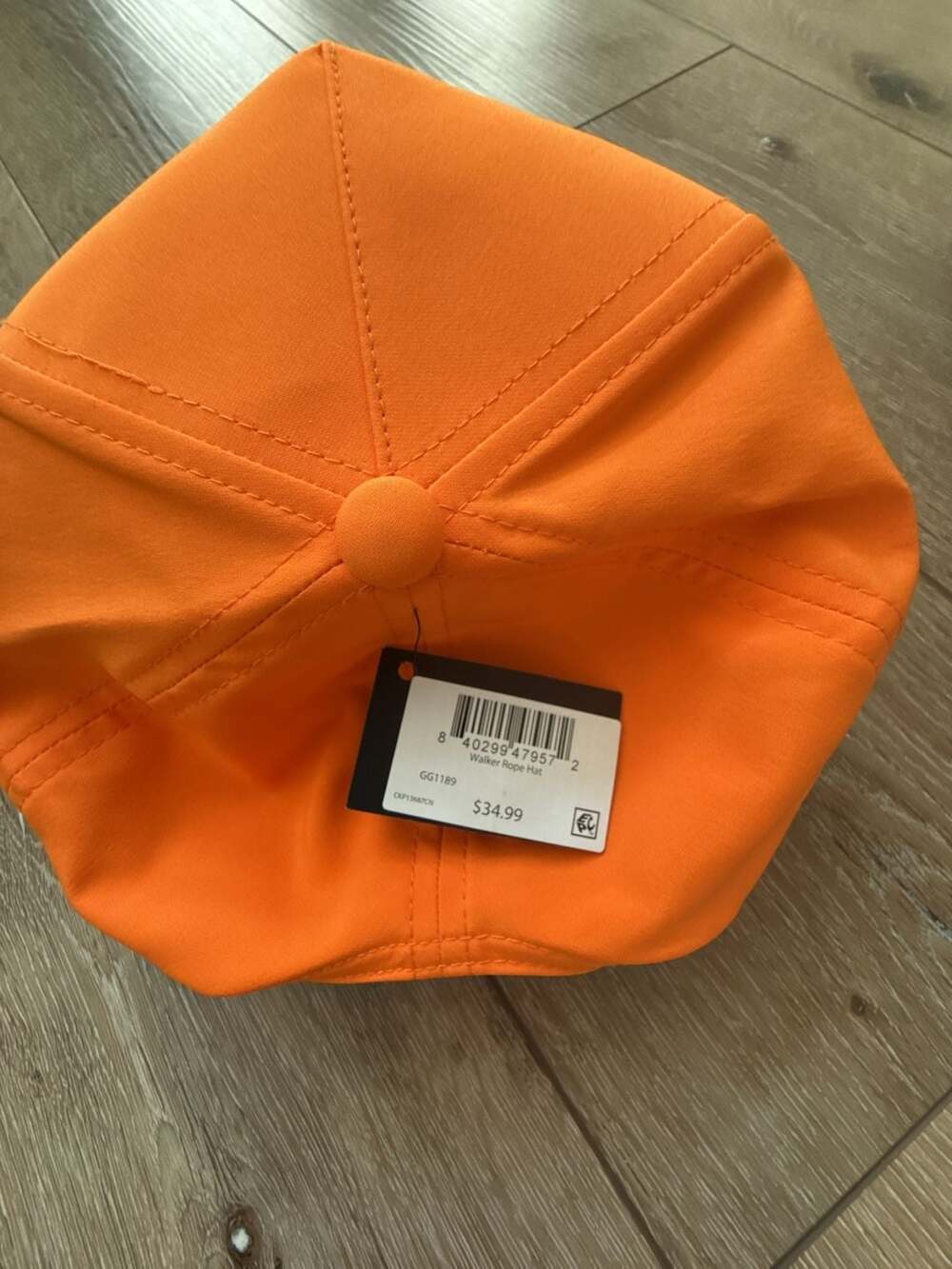 Good Good Walker Rope Hat Orange - Picture 3 of 5